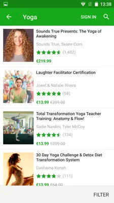 Udemy android App screenshot 2